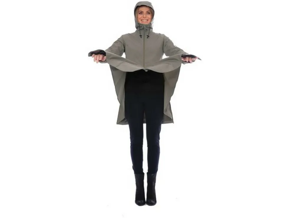 Agu Seq regenjas dames anthracite