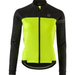 Agu Winter fietsjack dames yellow - L