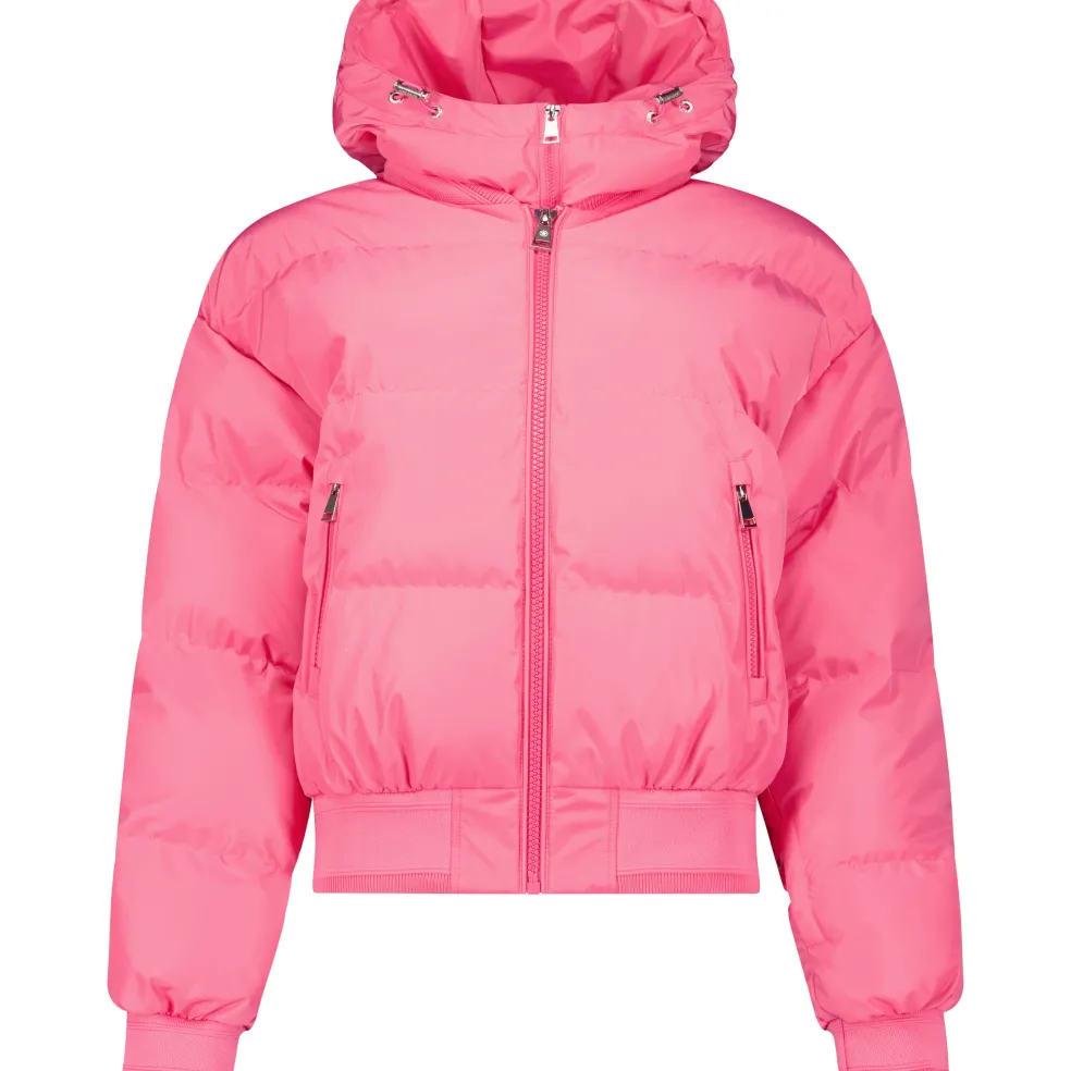 Airforce Northstar Bomber winterjas dames hot pink