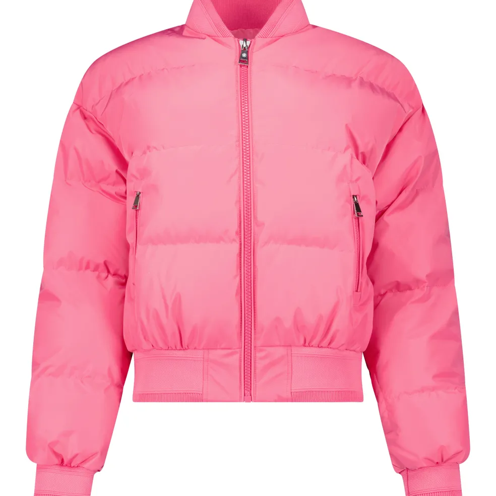Airforce Northstar Bomber winterjas dames hot pink