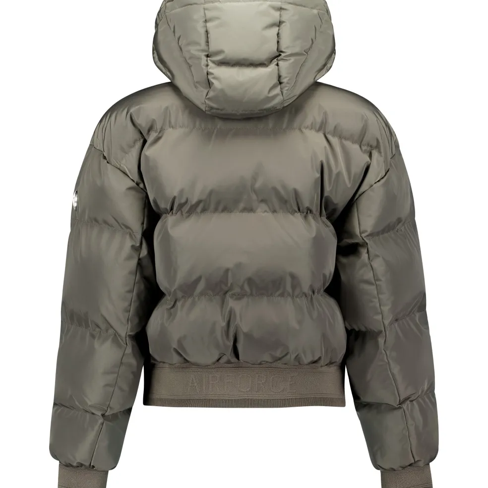 Airforce Northstar Bomber winterjas dames beluga