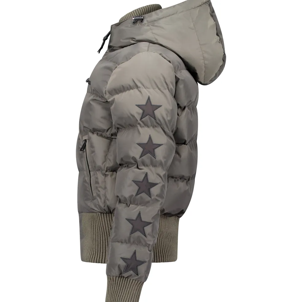 Airforce Taos winterjas dames beluga true black