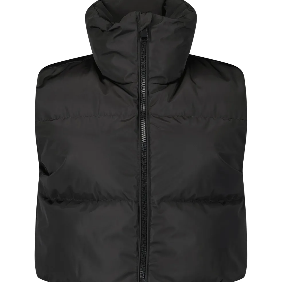 Airforce TTT Cropped bodywarmer dames true black