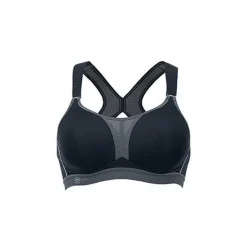 Anita DynamiX Star sport bh dames zwart antraciet