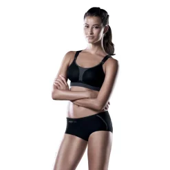 Anita DynamiX Star sport bh dames zwart antraciet