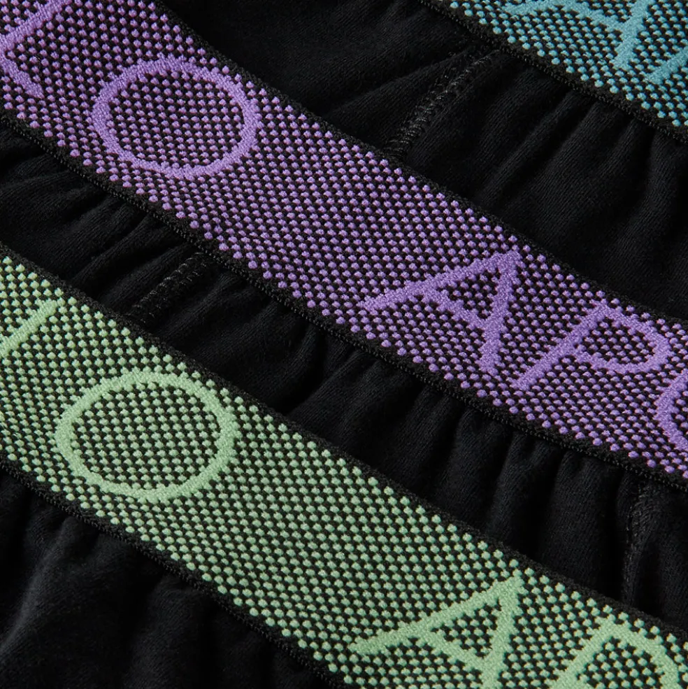 Apollo Onderbroek heren black 3-pack