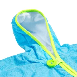Aqua Sphere Baby Towel strandponcho fluo green light blue
