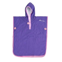 Aqua Sphere Baby Towel strandponcho purple pink