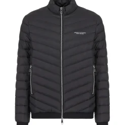 Armani Exchange 8NZB52ZNW3Z winterjas heren black melange grey