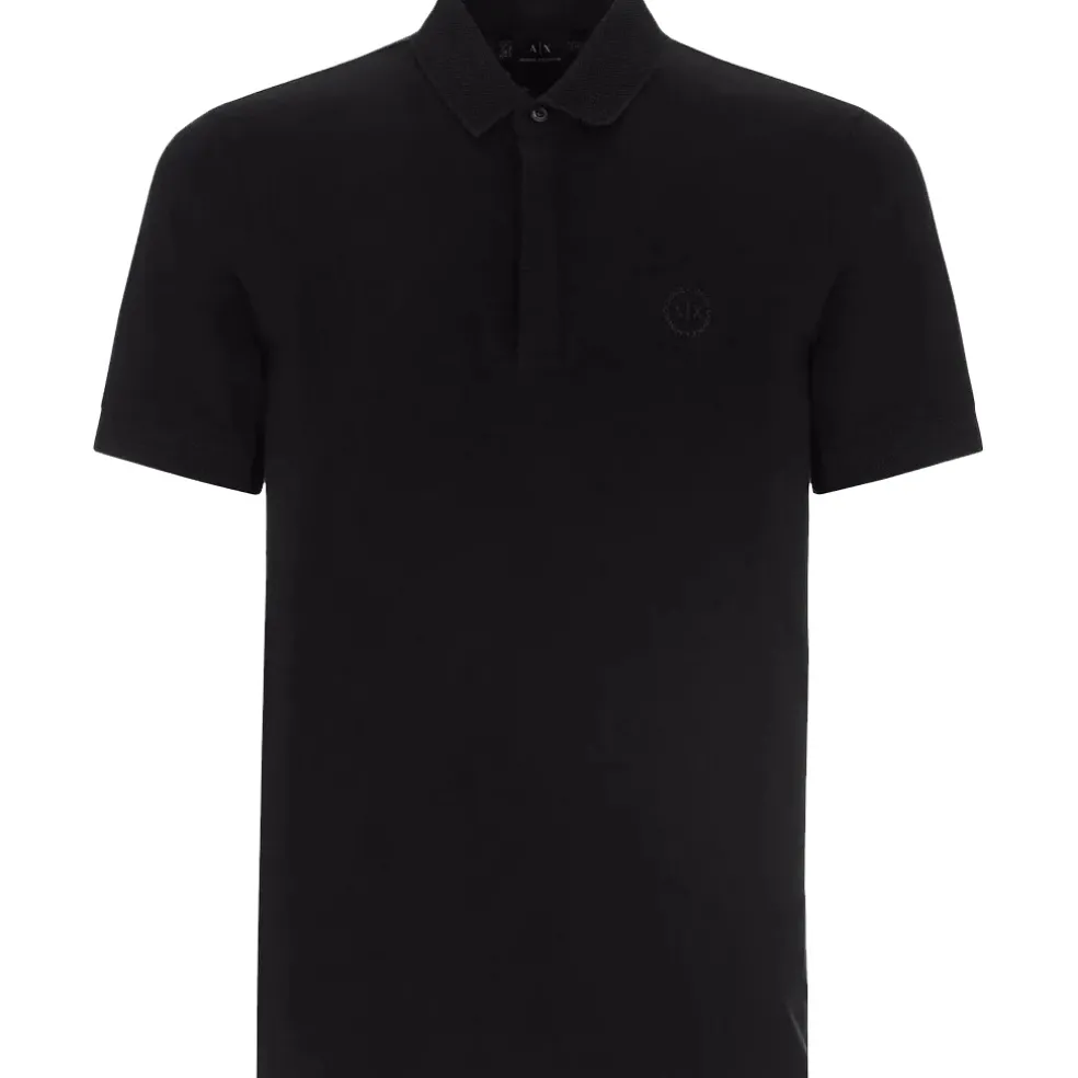 Armani Exchange 8NZF91ZJ81Z polo heren black