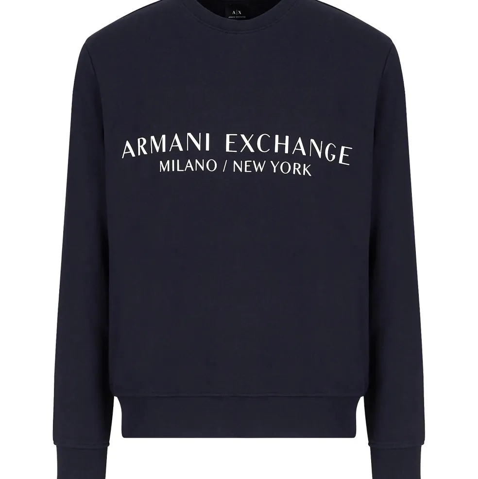 Armani Exchange 8NZM88ZJKRZ sweater heren navy blue