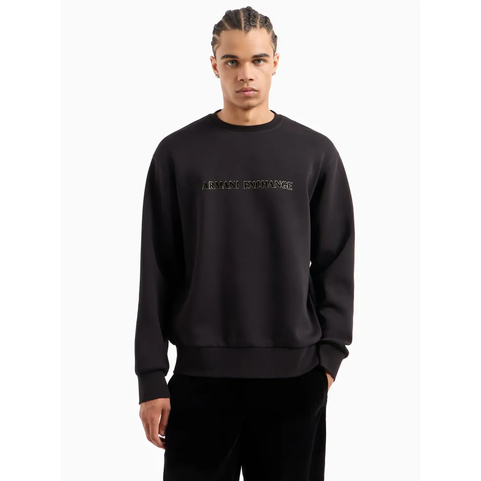 Armani Exchange XM000082AF10818U sweater heren black