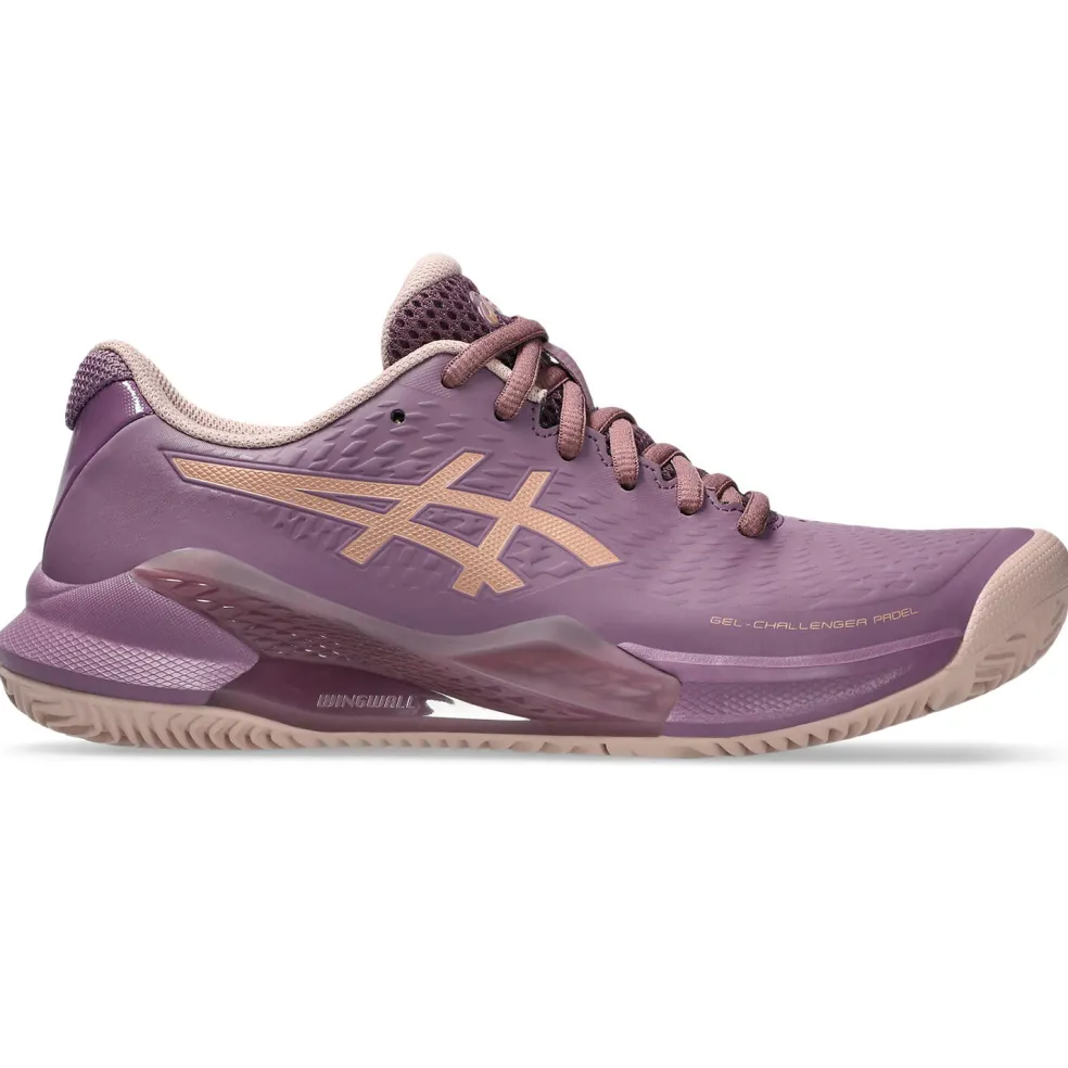 Asics Gel-Challenger 14 Padel padelschoenen dames dark ube rose gold