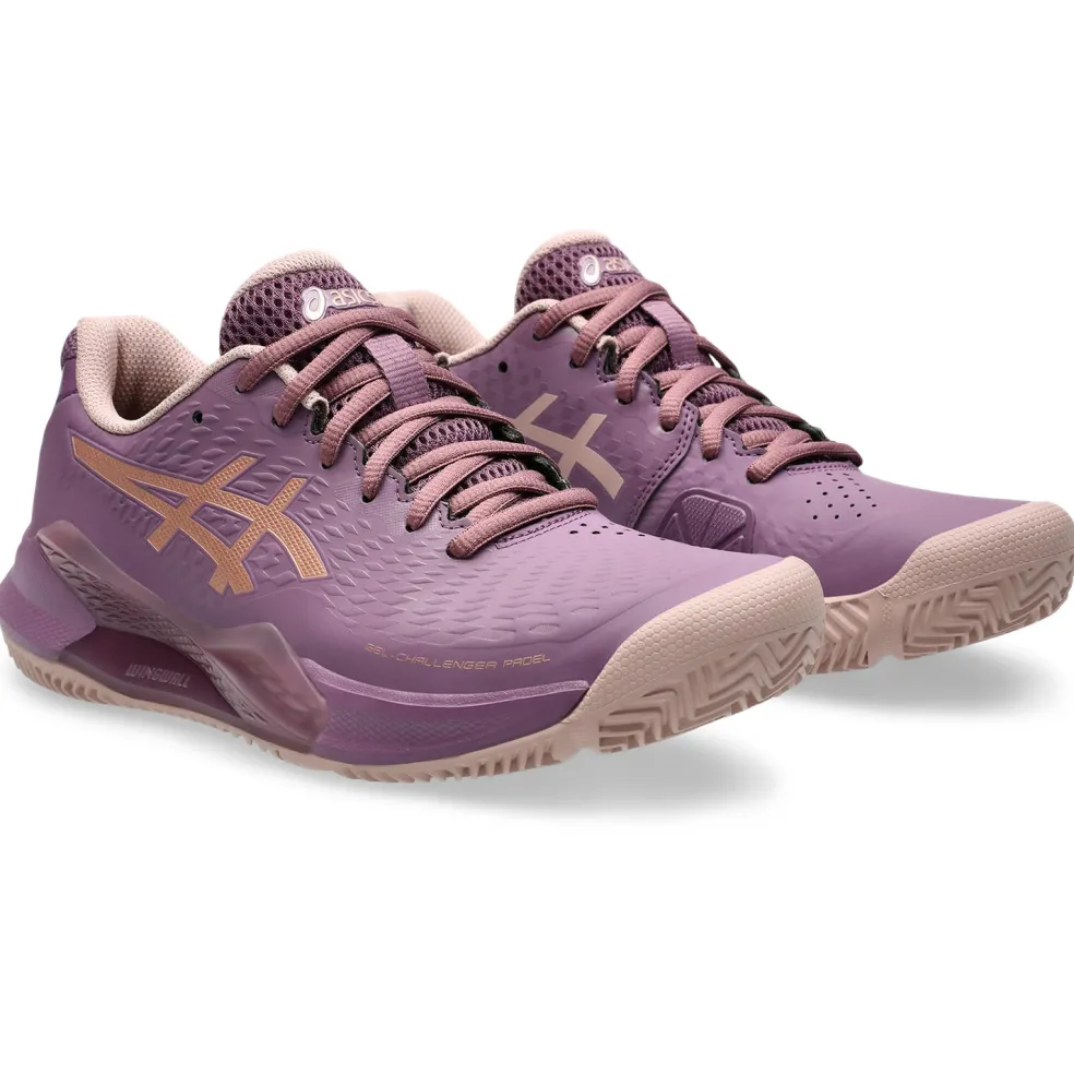 Asics Gel-Challenger 14 Padel padelschoenen dames dark ube rose gold