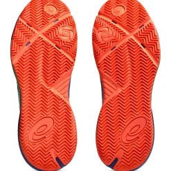 Asics GEL-CHALLENGER 15 padelschoenen heren white vivid coral