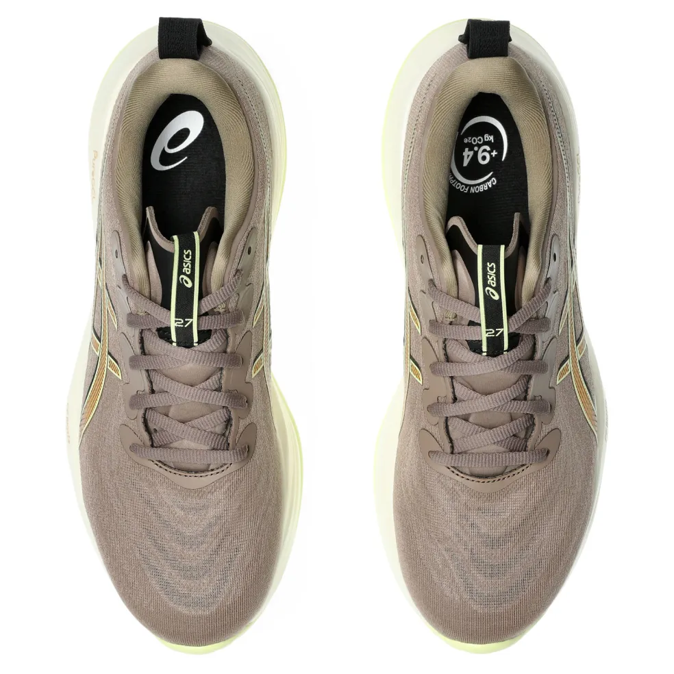 Asics Gel-Cumulus 27 hardloopschoenen heren taupe grey black