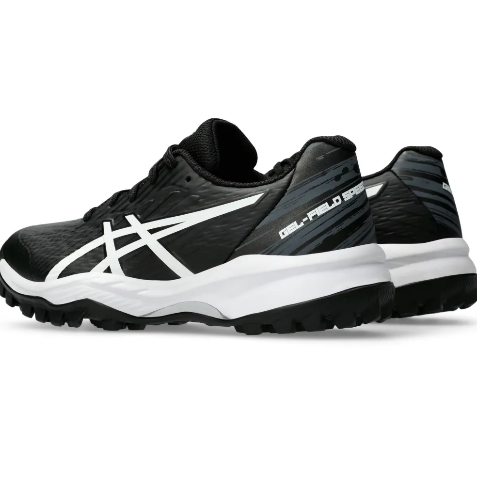 Asics GEL-FIELD SPEED GS hockeyschoenen junior black white