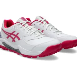 Asics GEL-LETHAL FIELD 2 hockeyschoenen white bright rose