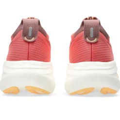 Asics GEL-NIMBUS 27 hardloopschoenen dames dark pink clay orange glow