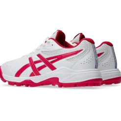 Asics GEL-PEAKE 3 GS hockeyschoenen junior white bright rose