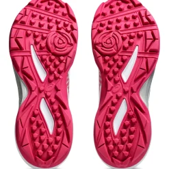 Asics GEL-PEAKE 3 hockeyschoenen white bright rose