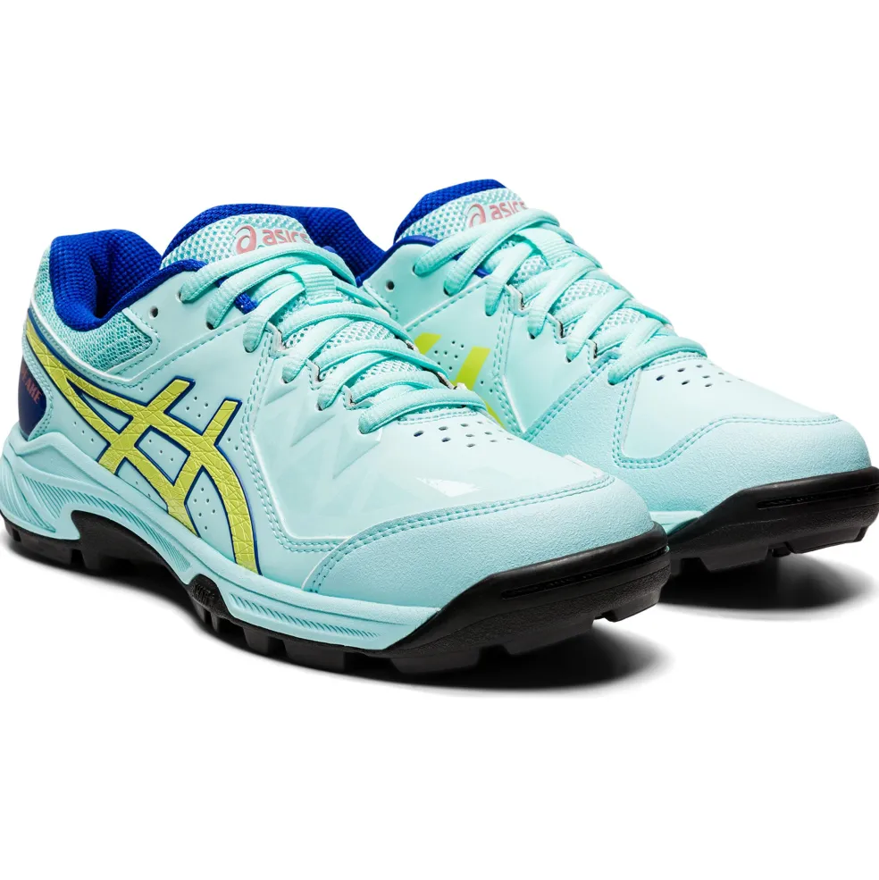 Asics Gel-Peake hockeyschoenen dames clear blue glow yellow