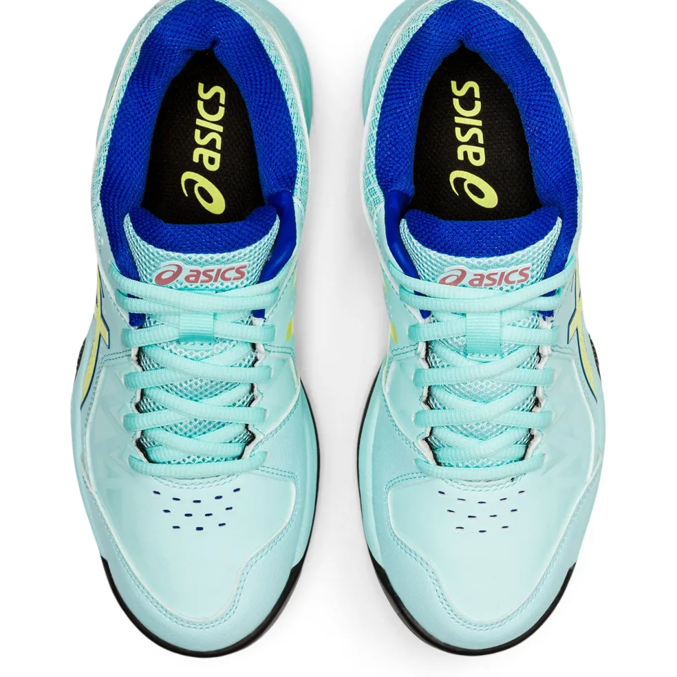 Asics Gel-Peake hockeyschoenen dames clear blue glow yellow