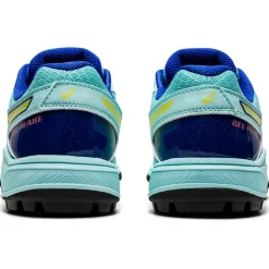 Asics Gel-Peake hockeyschoenen dames clear blue glow yellow
