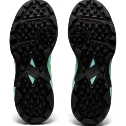 Asics Gel-Peake hockeyschoenen dames clear blue glow yellow