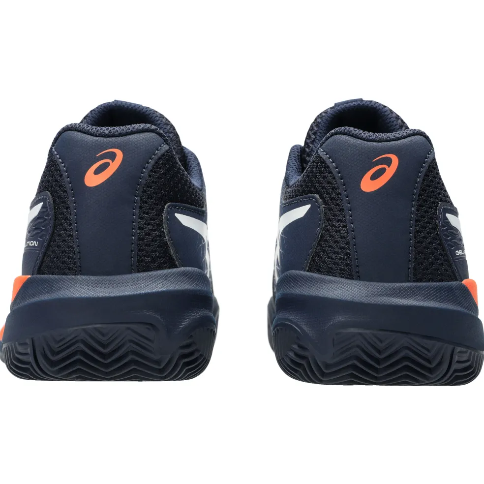 Asics Gel-Resolution X GS Clay tennisschoenen junior midnight white