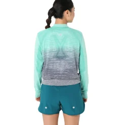 Asics Nagino Run hardloopjack dames aurora green blue  expanse