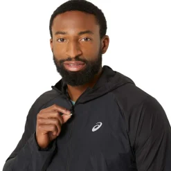 Asics Road Packable hardloopjack heren performance black