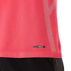 Asics Seamless LS hardloopshirt heren coral reef oasis green