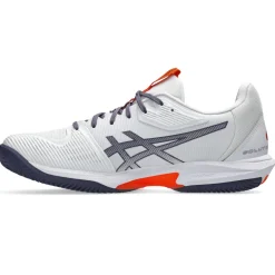 Asics Solution Speed FF 3 Clay tennisschoenen heren white greyish purple