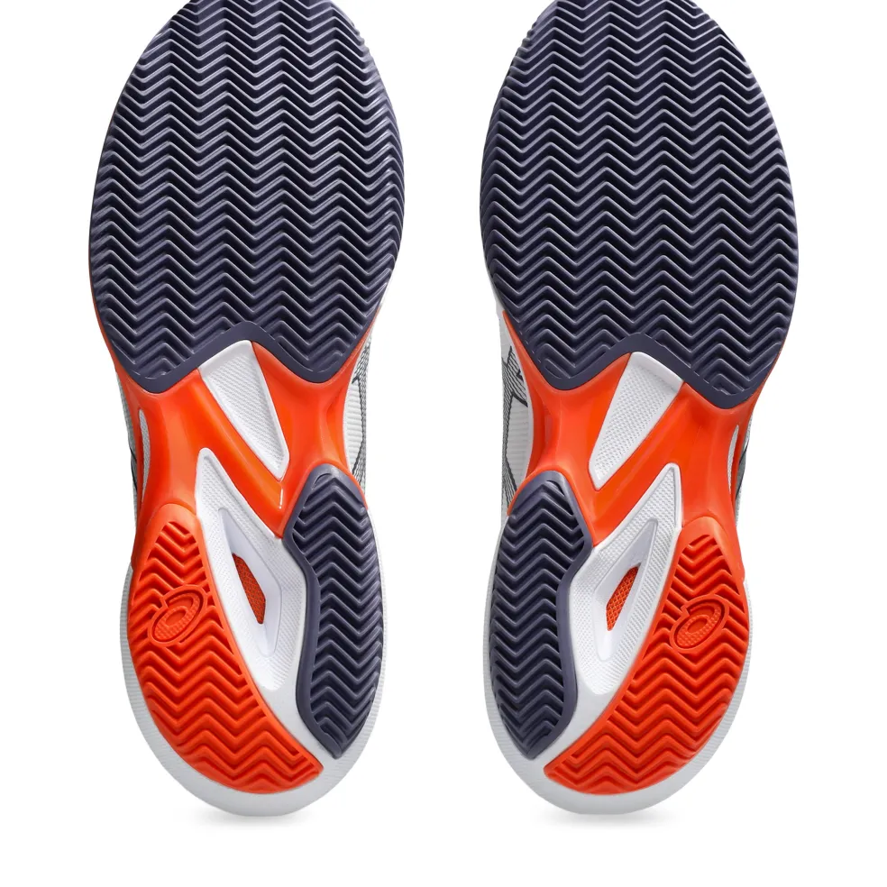 Asics Solution Speed FF 3 Clay tennisschoenen heren white greyish purple