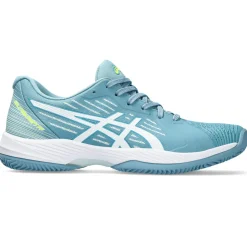 Asics Solution Swift FF Clay tennisschoenen dames gris blue white