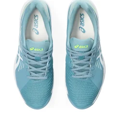 Asics Solution Swift FF Clay tennisschoenen dames gris blue white