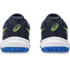 Asics Upcourt 6 GS indoorschoenen junior midnight safety yellow