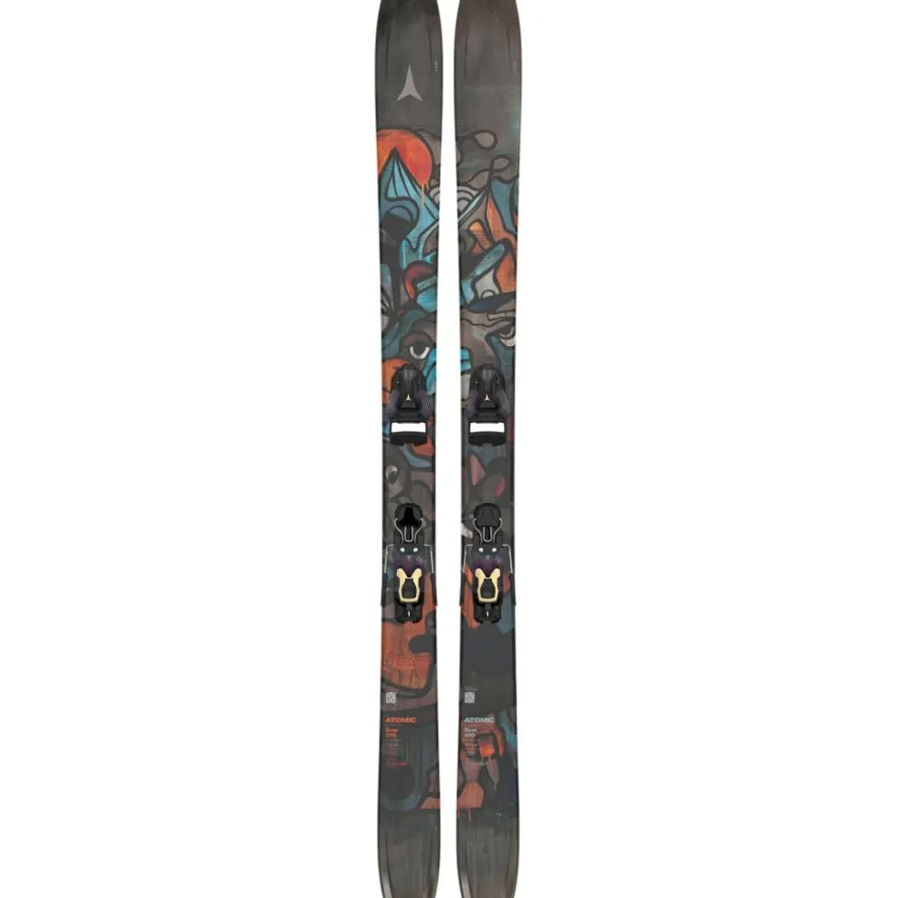 Atomic Bent 100 25 - 26 ski's met Strive 12 GW binding