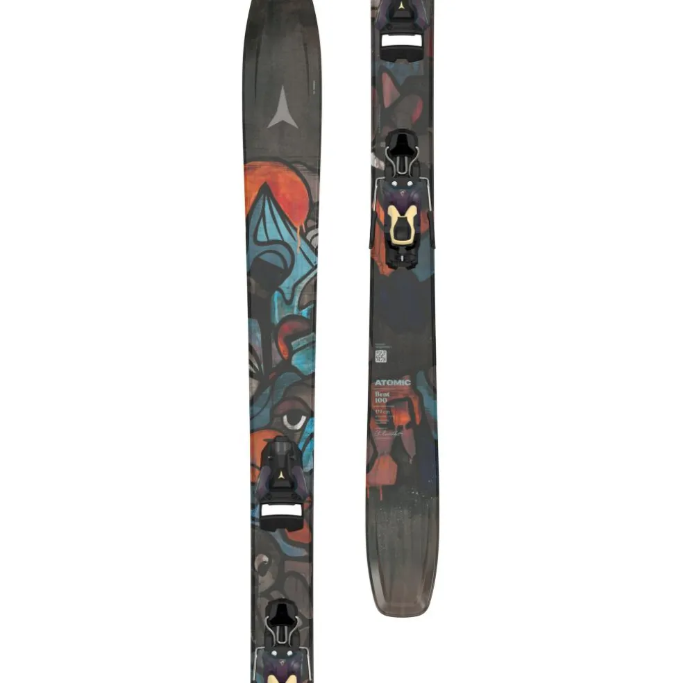 Atomic Bent 100 25 - 26 ski's met Strive 12 GW binding
