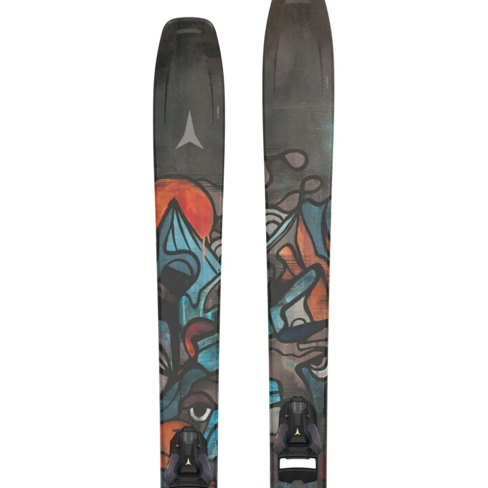 Atomic Bent 100 25 - 26 ski's met Strive 12 GW binding