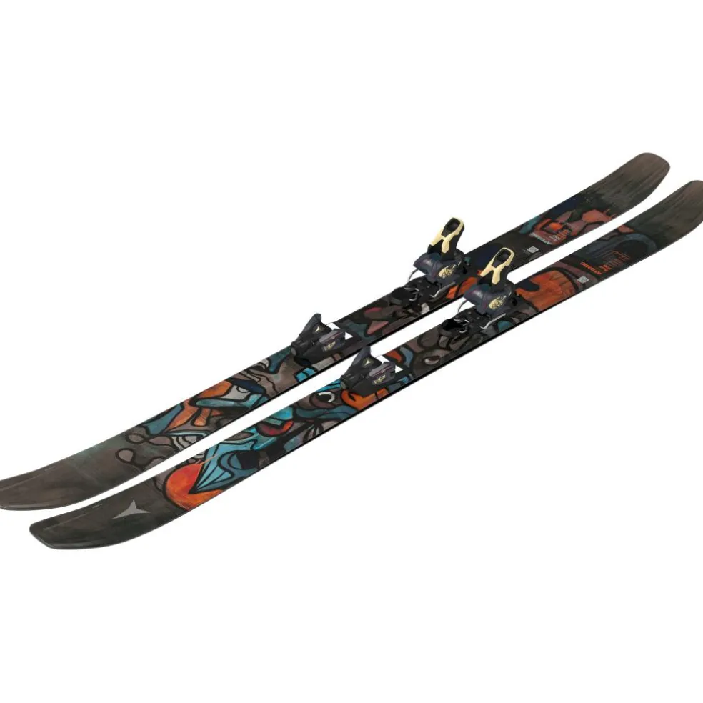 Atomic Bent 100 25 - 26 ski's met Strive 12 GW binding