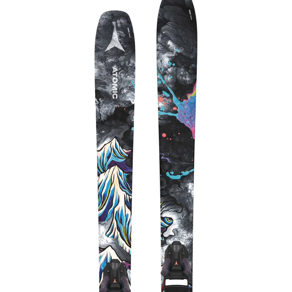 Atomic Bent 90 24 - 25 ski's met Strive 12 GW binding