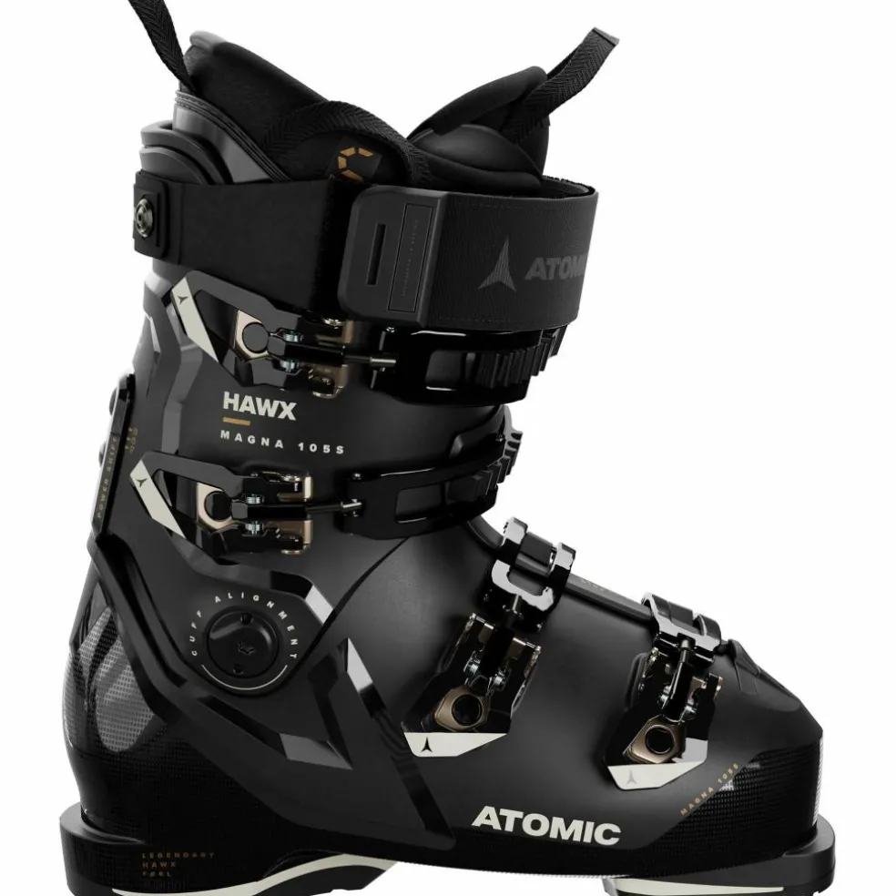 Atomic Hawx Magna 105 S W GW skischoenen dames black stone gold
