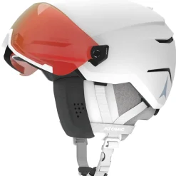 Atomic Savor Visor Photo skihelm white heather