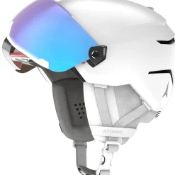 Atomic Savor Visor Stereo skihelm white heather