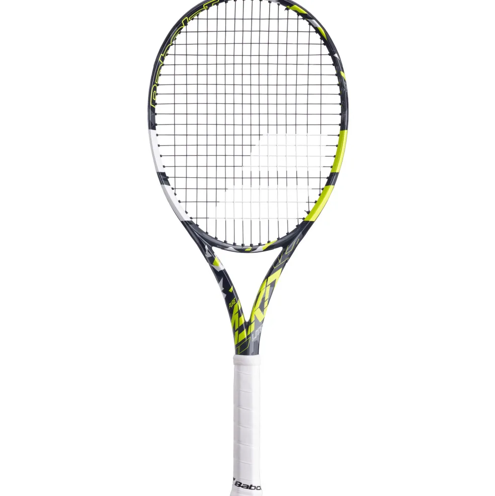 Babolat Pure Aero Lite tennisracket grey yellow white