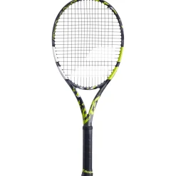 Babolat Pure Aero tennisracket grijs geel wit