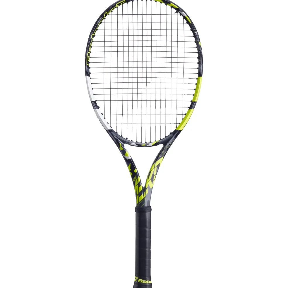 Babolat Pure Aero tennisracket grijs geel wit