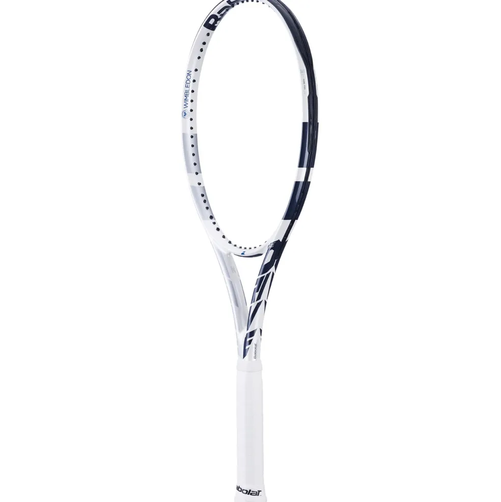 Babolat Pure Drive Wimbledon 24 tennisracket wit blauw